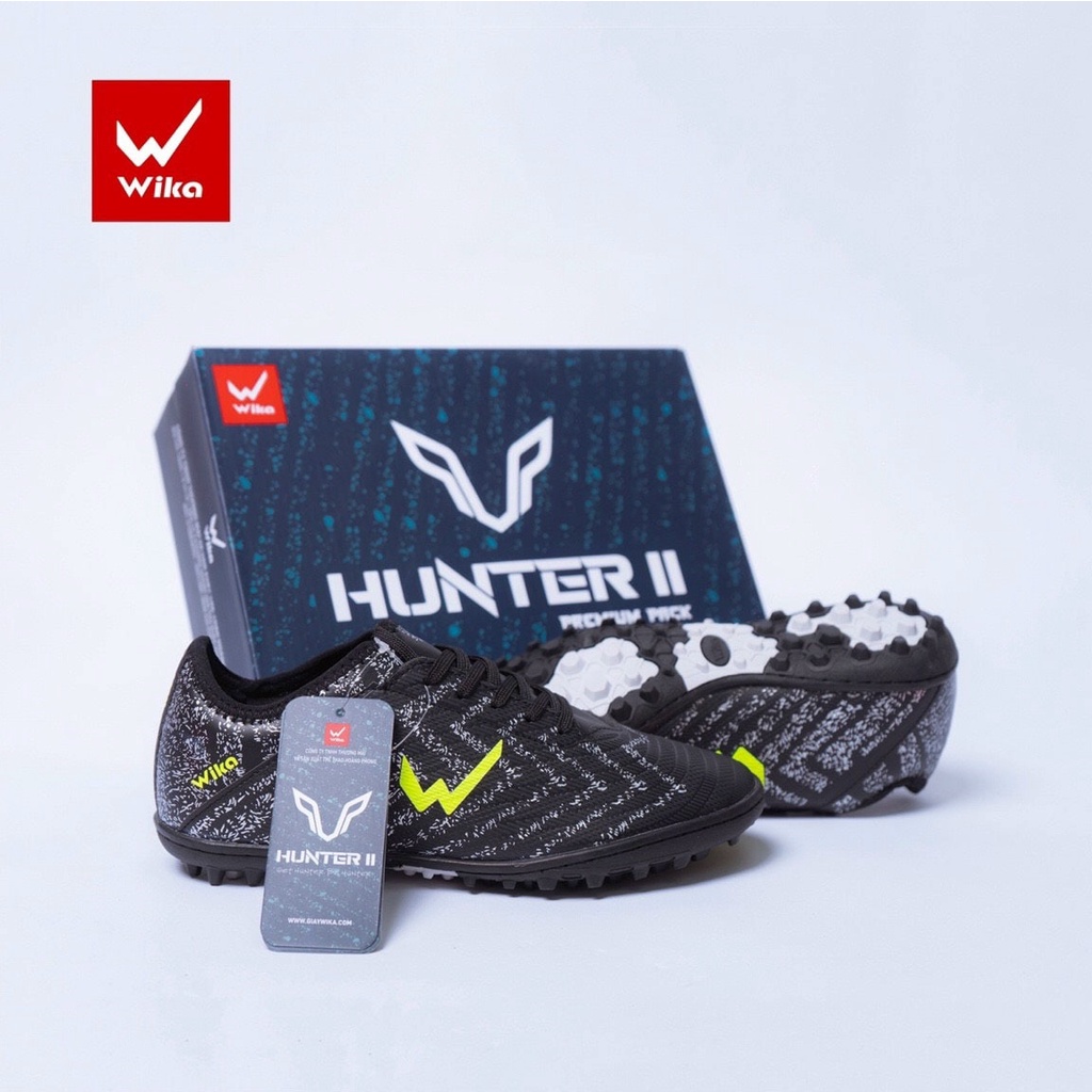 Giày đá bóng Wika Hunter 2 Đen size 40