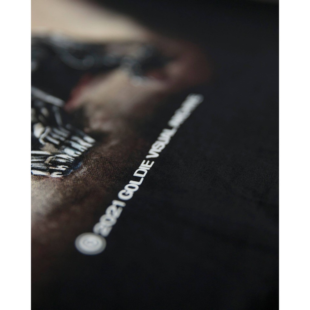 Áo thun 'GOLDIE DAFT PUNK' 100% cotton 2 chiều