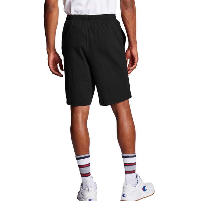 Quần Short Thun Champion Chính Hãng - Champion Shorts with Pockets - Cotton Jersey 9''