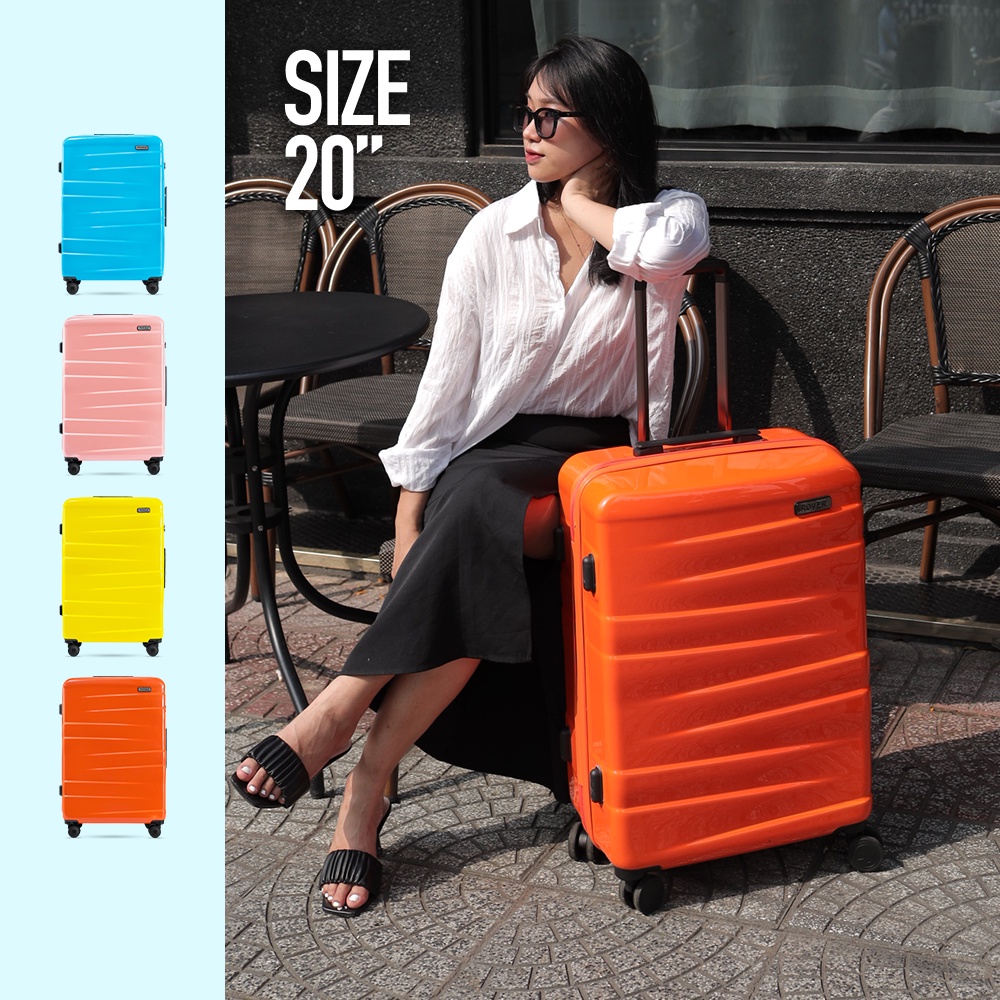 Vali Kéo Du Lịch Rover One – Size 20 (Xách Tay) – Siêu Bền – Chống Bể Vỡ – Bảo Hành 5 Năm