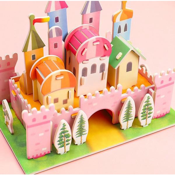 Đồ chơi lắp ghép hình 3D - mẫu siêu đẹp - chọn mẫu