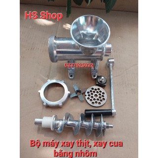 Máy xay thịt xay cua bằng nhôm đúc