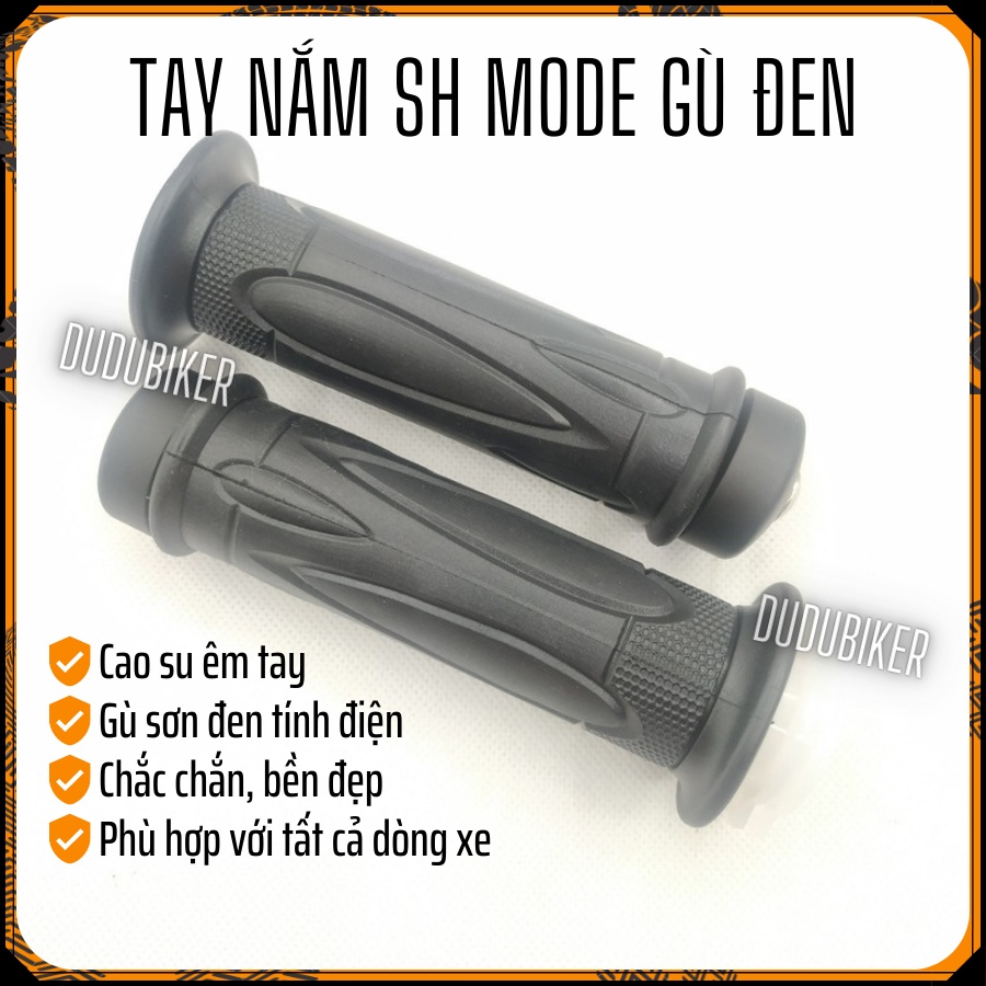 Tay nắm sh mode và gù đen, gắn cho các dòng xe dream, wave ,wave thái, zx Bao tay nắm SH MODE GÙ ĐEN.. Gù inox đ