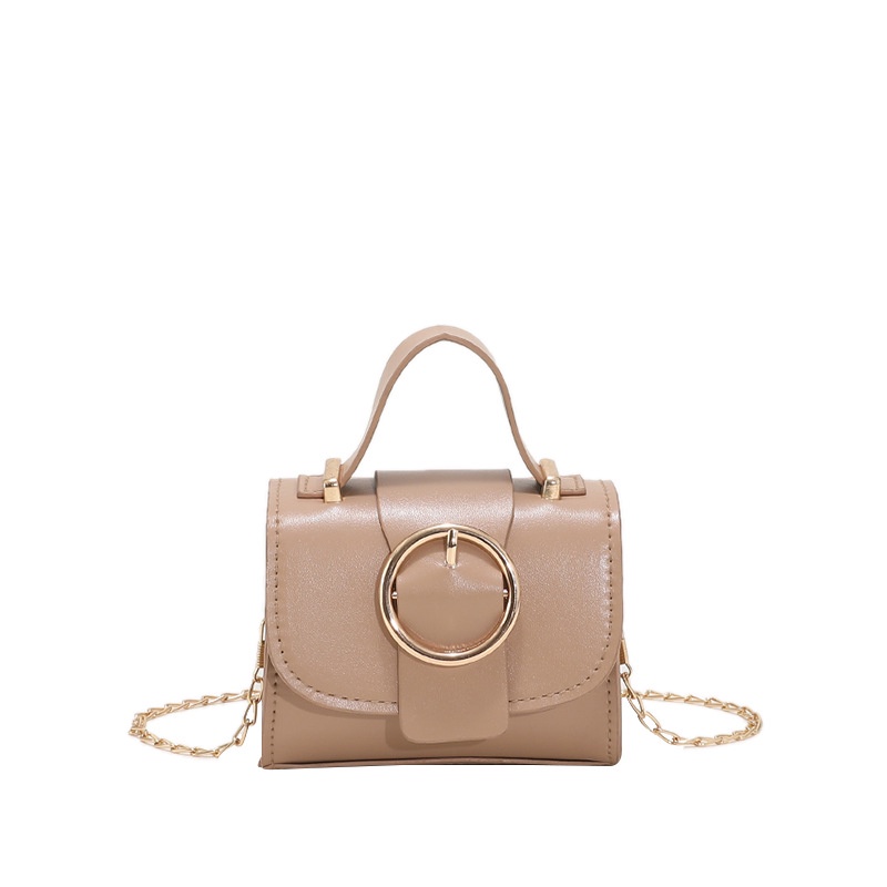 Túi Đeo Chéo Mini Hình Vuông Phong Cách Retro Thời Trang Cho Nữ