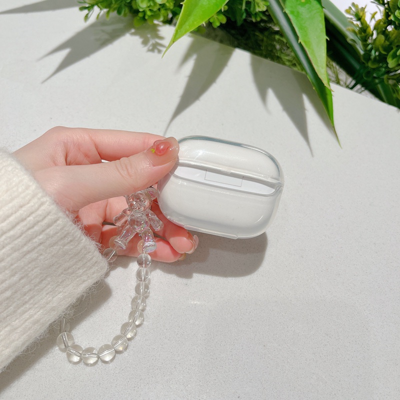 Vỏ Bảo Vệ Hộp Sạc Tai Nghe OPPO Air 2 Pro OPPO Enco Air 2i Bằng TPU Mềm Họa Tiết Gấu Hoạt Hình Dễ Thương