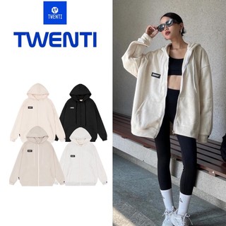 Áo hoodie zip twenti tag mạc thời trang- local brand 2022