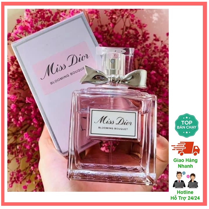 Nước Hoa Nữ Miss Dior Blooming Bouquet 100ml thơm tiểu thư lưu hương lâu.