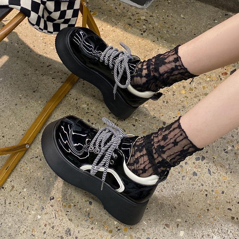 Giày Lười Da Oxford Đế Dày Phong Cách Nhật Bản Thời Trang Mùa Xuân Cho Nữ