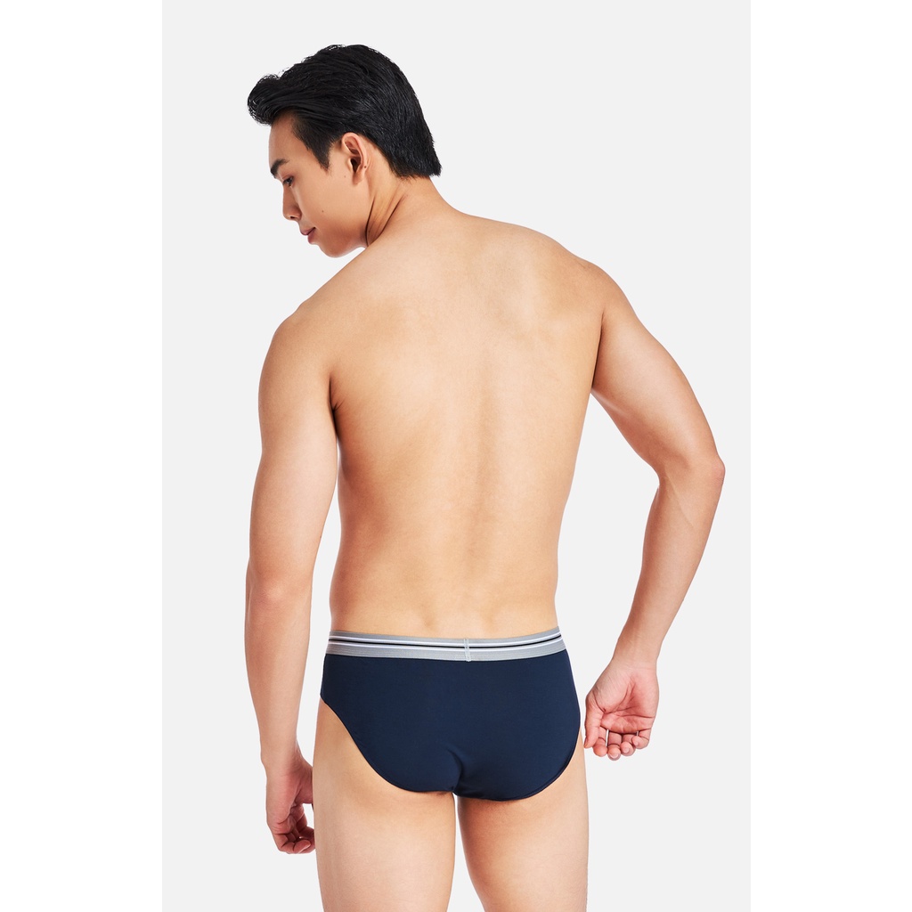 Quần Lót Nam Thun Bamboo Jockey Dáng Brief Co Giãn Thoải Mái Màu Xanh Đen - J1248_P1