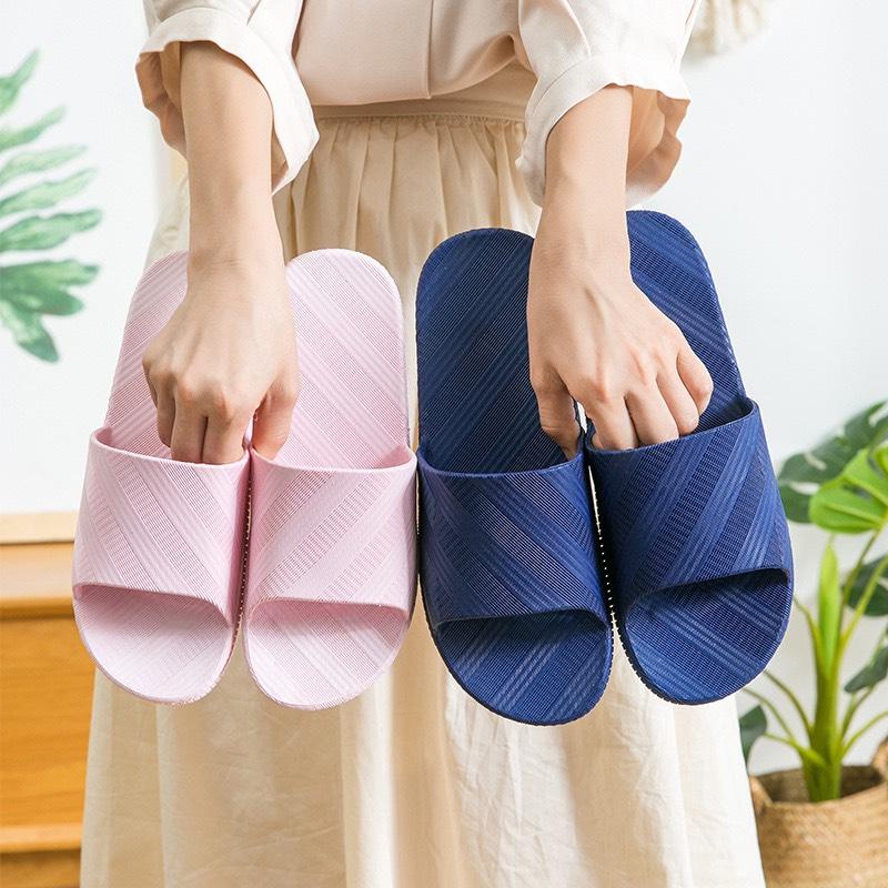 Dép đi trong nhà vân kẻ chéo, chống trơn trượt trong phòng tắm, đi trong văn phòng, khách sạn SPN14