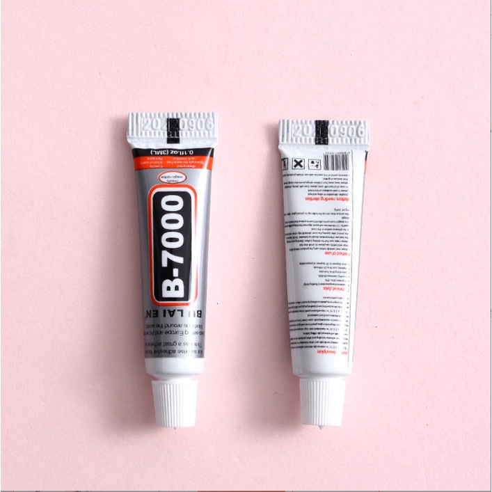 Keo dán nhựa, gỗ B 7000 chai 3ml, keo khô nhanh chuyên dán tiểu cảnh mô hình