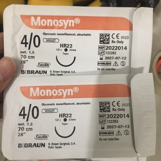 Chỉ thẩm mỹ tự tiêu Monosyn 4.0 (Giá 1 sợi)