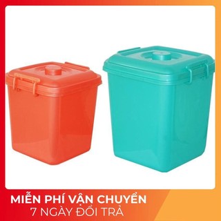 Thùng gạo Việt Nhật 10kg 15kg - Đồ dùng gia đình nhựa cao cấp an toàn