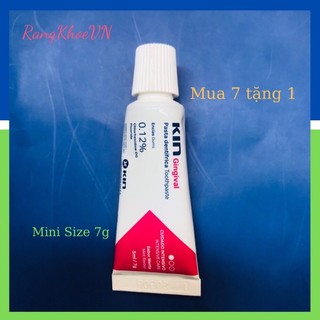 Kem đánh răng Kin Gingival Mini size 7g ngừa viêm nướu/ Tây Ban Nha