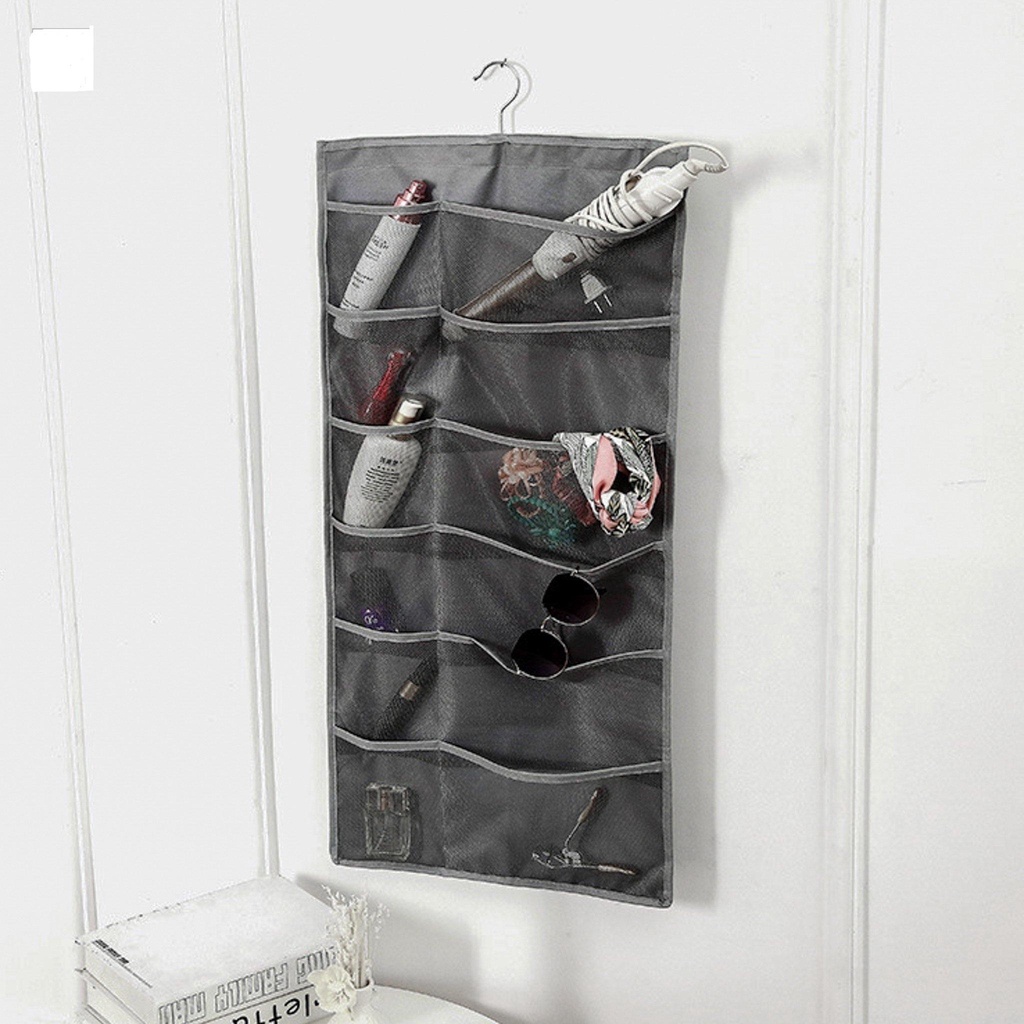 Túi treo đồ 2 mặt 30 ngăn đựng phụ kiện thời trang, thắt lưng, đồ lót, vật dụng gia đình tiết kiệm diện tíchcó móc treo