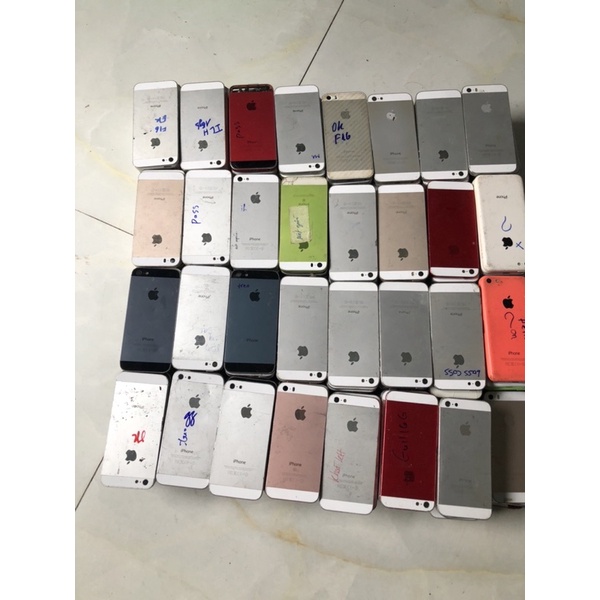 Vỏ điện thoại ip5 đầy đủ nút và cáp