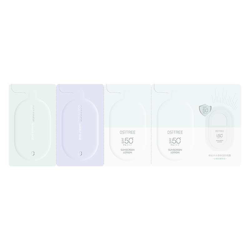 OSITREE Kem Nền Dạng Lỏng Mẫu Thử 2g + Mẫu Thử Cách Ly Dưỡng Ẩm Lâu Trôi Trọng Lượng Nhẹ