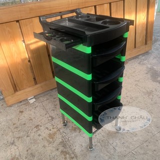 XE ĐẨY LÀM TÓC DÀNH CHO SALON 5 TẦNG