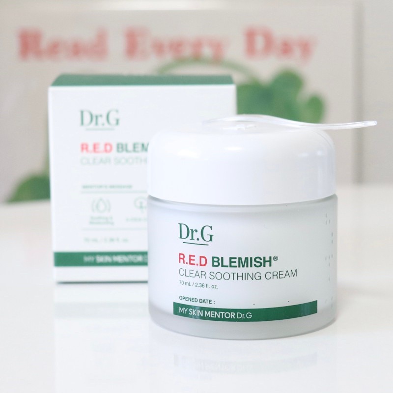 Kem dưỡng Dr.G DrG Red Blemish Clear Soothing Cream 70ml (Bill Hàn) | BigBuy360 - bigbuy360.vn