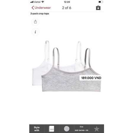 Set 3 áo lá HM Cambodia dư xịn bé gái - CL13