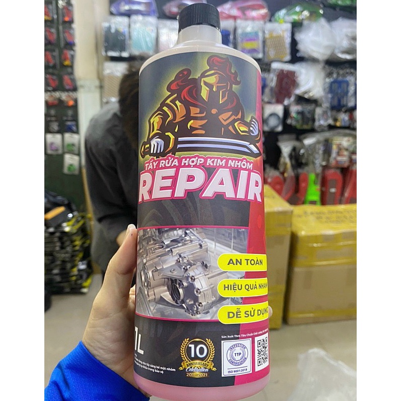 Dung Dịch Tẩy Rửa Lốc Máy, Hợp Kim Nhôm Spray King 1Lít