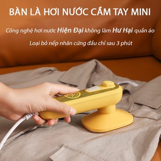 Bàn Là Hơi Nước Cầm Tay Mini G.Duck - Công Nghệ Hơi Nước Thế Hệ Mới - Ủi Phẳng Quần Áo Khi Treo Trên Móc
