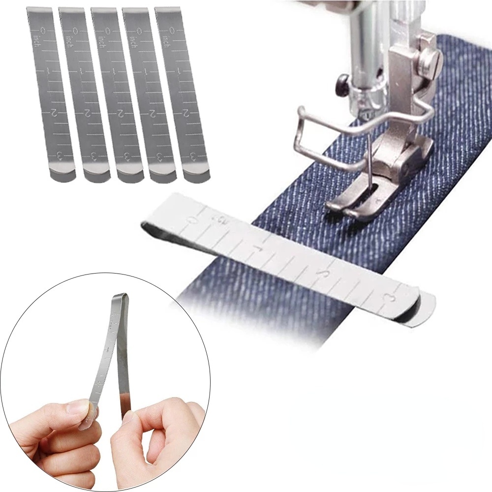 1 Kẹp Đo Kim Loại Bằng Thép Không Gỉ Dùng Trong May Vá DIY