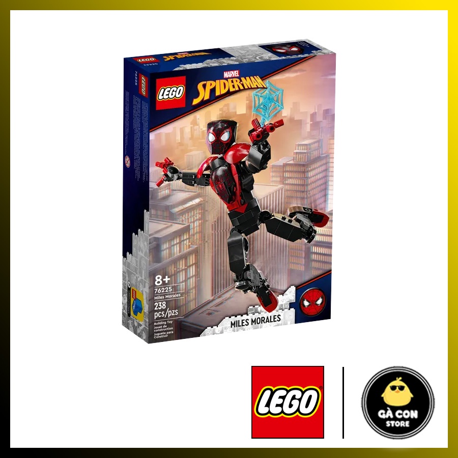 LEGO 76225 Spiderman Miles Morales Figure Người nhện đa vũ trụ.