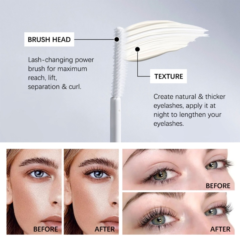 Mascara YOUYO Chống Thấm Nước Lâu Trôi Với Đầu Cọ Mảnh Chuốt Mi Cong Vút Và Dài Hơn