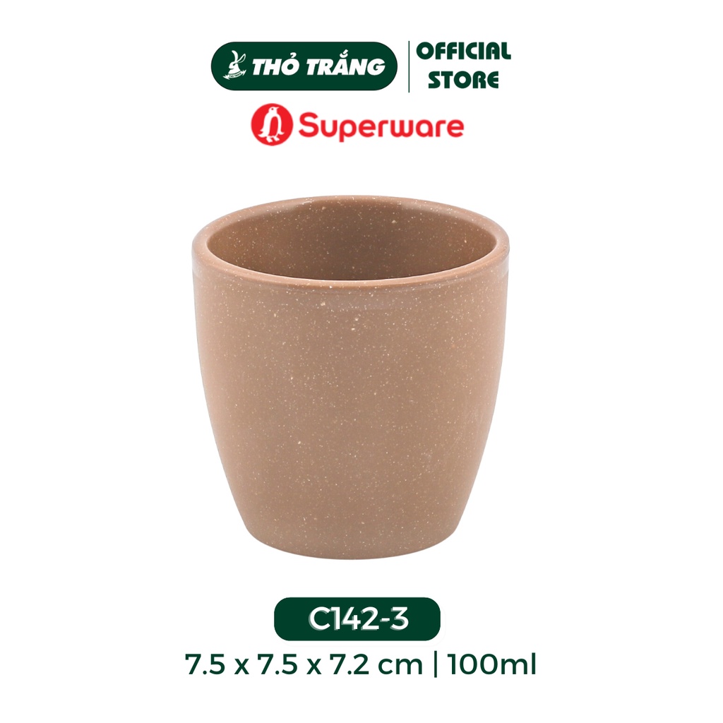 Ly Uống Nước Nhựa Nhám Melamine Superware Thái Lan Cao Cấp