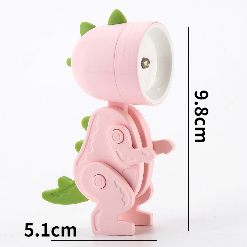 Đèn Ngủ Led Mini Hình Khủng Long Dễ Thương Có Thể Điều Chỉnh Trang Trí Phòng Ngủ Cho Bé