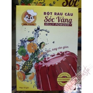 Bột Rau Câu Sóc Vàng