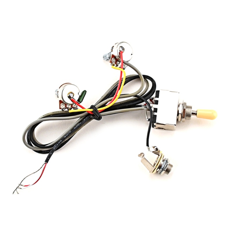 Dây Công Tắc Âm Lượng Ba Chiều 500K 1V1T Thay Thế Chuyên Dụng Dành Cho Guitar Điện