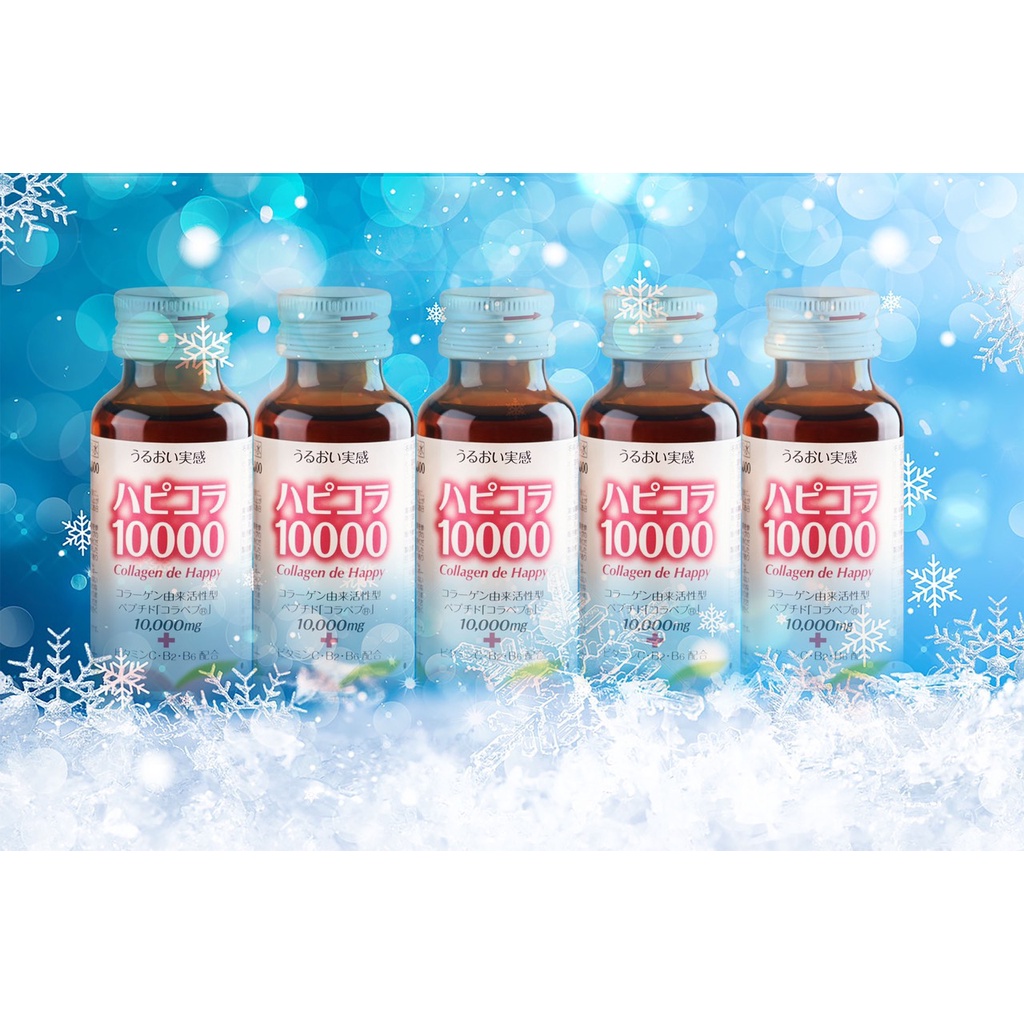 Collagen nước de happy 10,000mg hộp 10 chai Healthy care