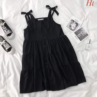 ❤️❤️ Sét yếm 2 dây kèm áo sơ mi Ulzzang