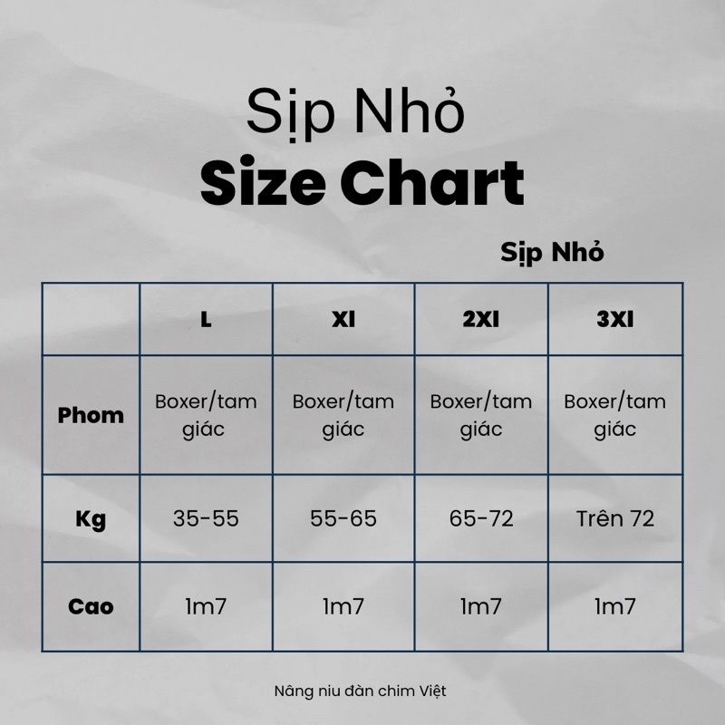 Quần sịp nam quần lót đùi nam thun trơn Sịp Nhỏ