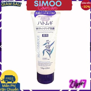 Sữa rửa mặt Ý Dĩ Hatomugi dưỡng ẩm, trắng da Moisturizing & Facial Washing 170g 💥 ⚡ SẢN PHẨM CHÍNH HÃNG 💥 ⚡ SImoo.com.vn