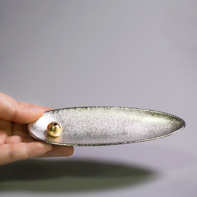 Đế đĩa cắm nhang đẹp Song An Eco