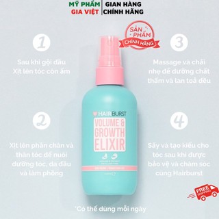 Xịt Dưỡng Tóc Hairburst Volume and Growth Elixir 125ml