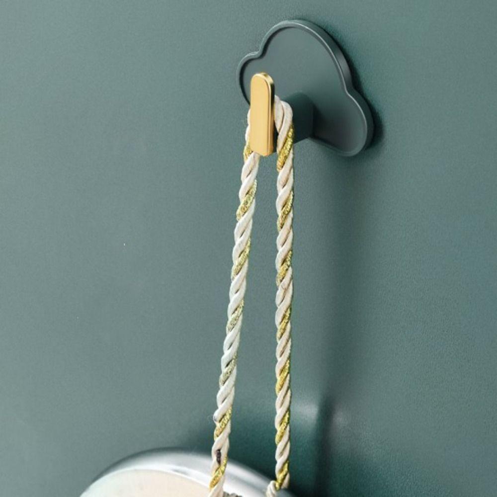 SUENIN Bộ 4 Móc Treo Quần Áo Gắn Tường Trang Trí