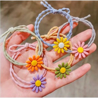 Dây Thun Cột Tóc Hoa Cúc - giao ngẫu nhiên