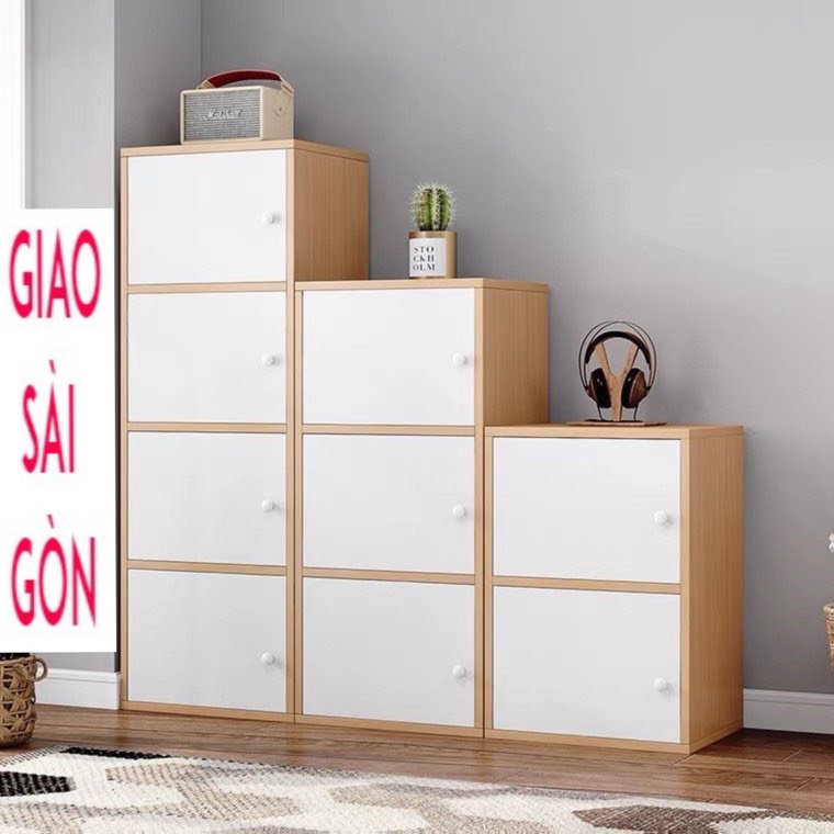 Kệ gỗ để đồ kệ sách gỗ đa năng tủ gỗ đựng đồ chất liệu MDF hiện đại