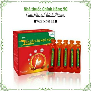 Yến sào ăn ngủ ngon tâm dược hộp 20 ống
