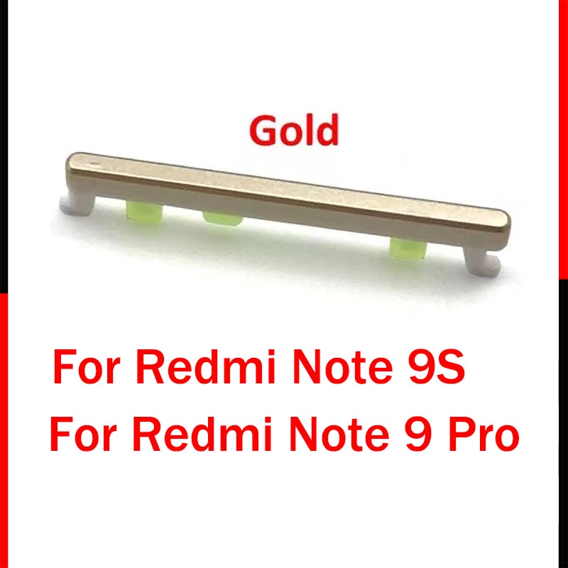 Nút Nguồn Tăng Giảm Âm Lượng Cao Cấp Thay Thế Chuyên Dụng Cho Xiaomi Redmi Note 9 Pro 9S