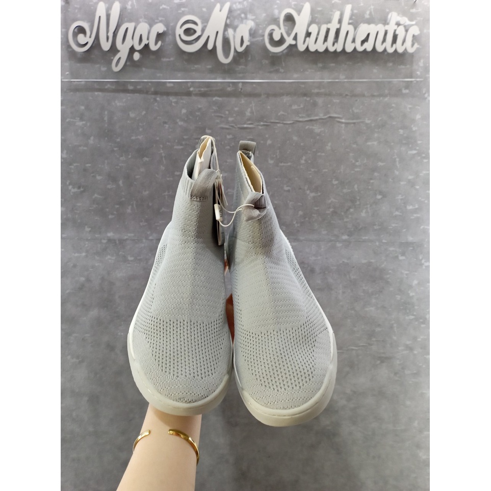 ZARA Authentic-1 đôi sneaker vải đế su siêu êm chân màu xám sz 39
