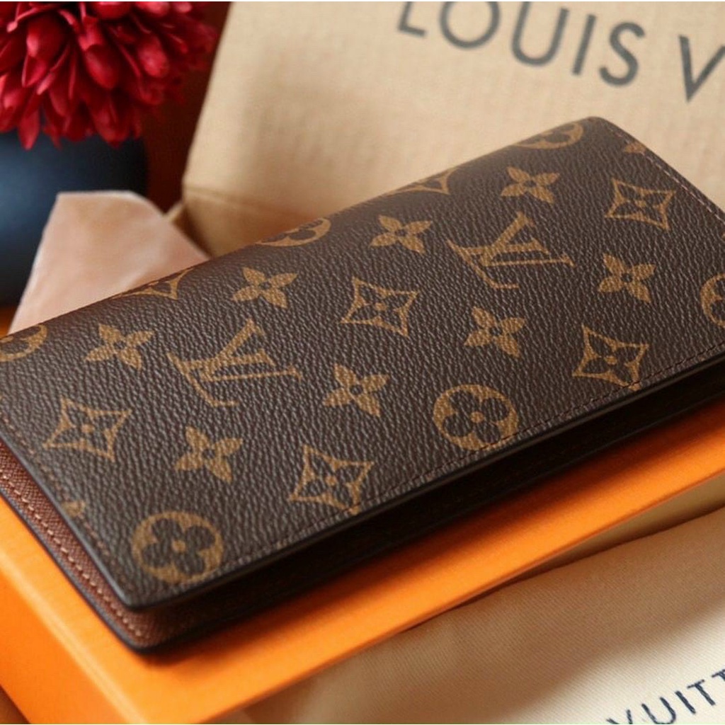 Ví dài nam nữ cầm tay LV gập thời trang cao cấp