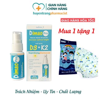 Dimao Pro - bổ sung d3 k2 dạng xịt, tăng cường hấp thu canxi