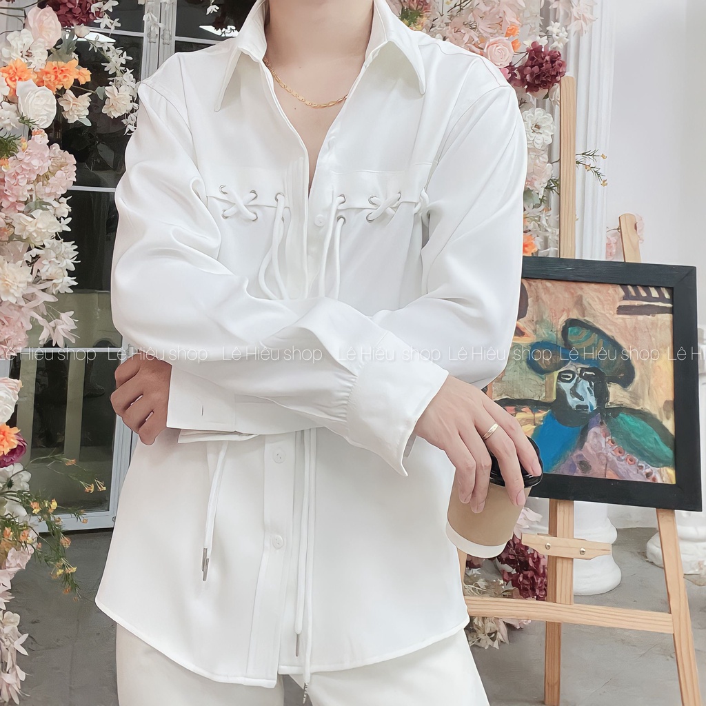 Áo sơmi nam hàn quốc from rộng s234