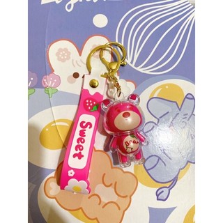 Móc khoá Gấu dâu lotso cao cấp