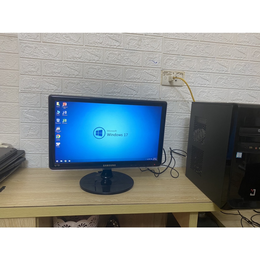 Màn hình SAMSUNG 19 inh LED cũ thanh lý văn phòng màn hình sáng siêu led đẹp nguyên tem | BigBuy360 - bigbuy360.vn